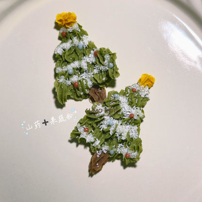 🎄 Yam Christmas Tree｜山药圣诞树