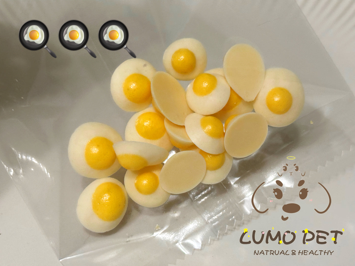 Sunny Side Up Beans | 荷包蛋溶豆