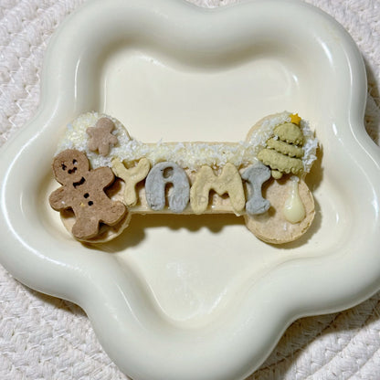 Customize Bone Biscuit | 订制骨头淋面饼干🦴