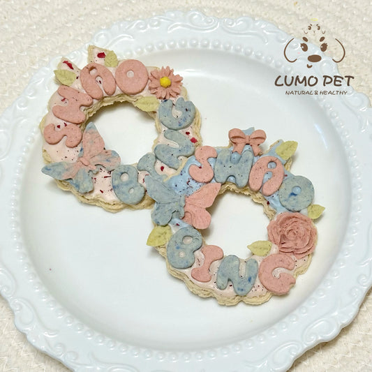 Customize Wreath Biscuit | 订制花环淋面饼干🌼
