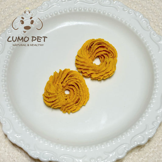 Chicken Pumpkin Cookie｜鸡肉南瓜曲奇