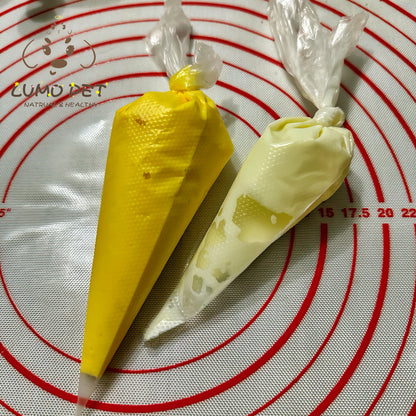 Egg yolk goat milk bean | 蛋黄溶豆