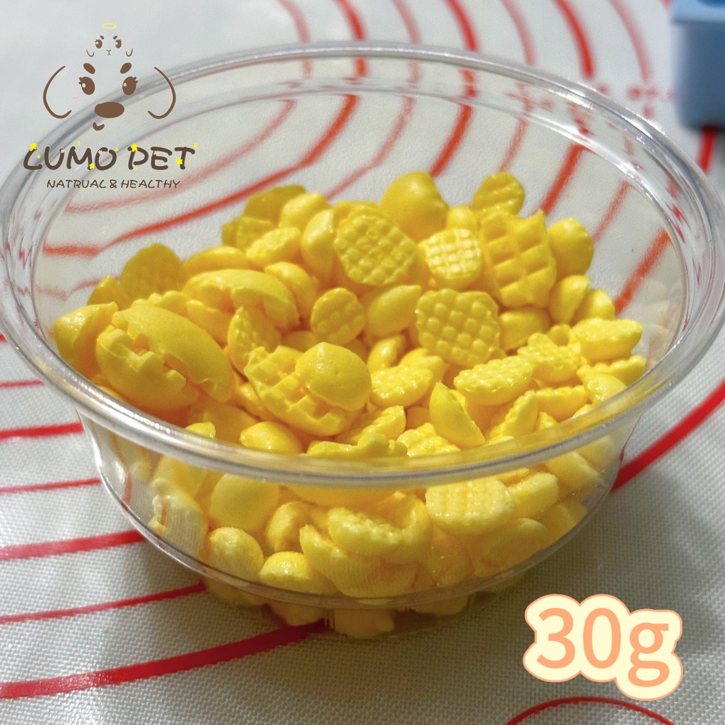 Egg yolk goat milk bean | 蛋黄溶豆